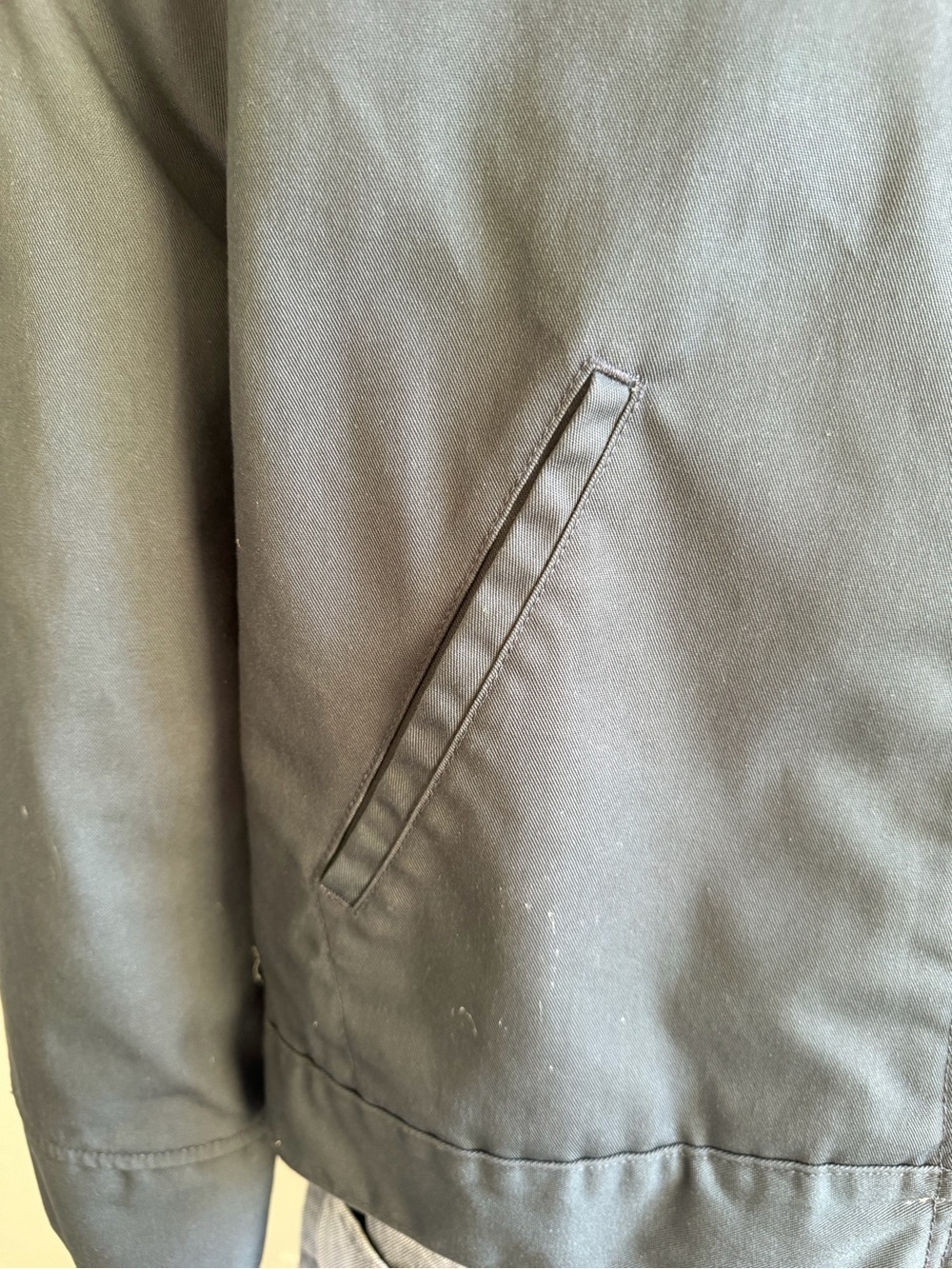 Dickies Men's Gray Zip-Front Work Jacket - Picture 6 of 6